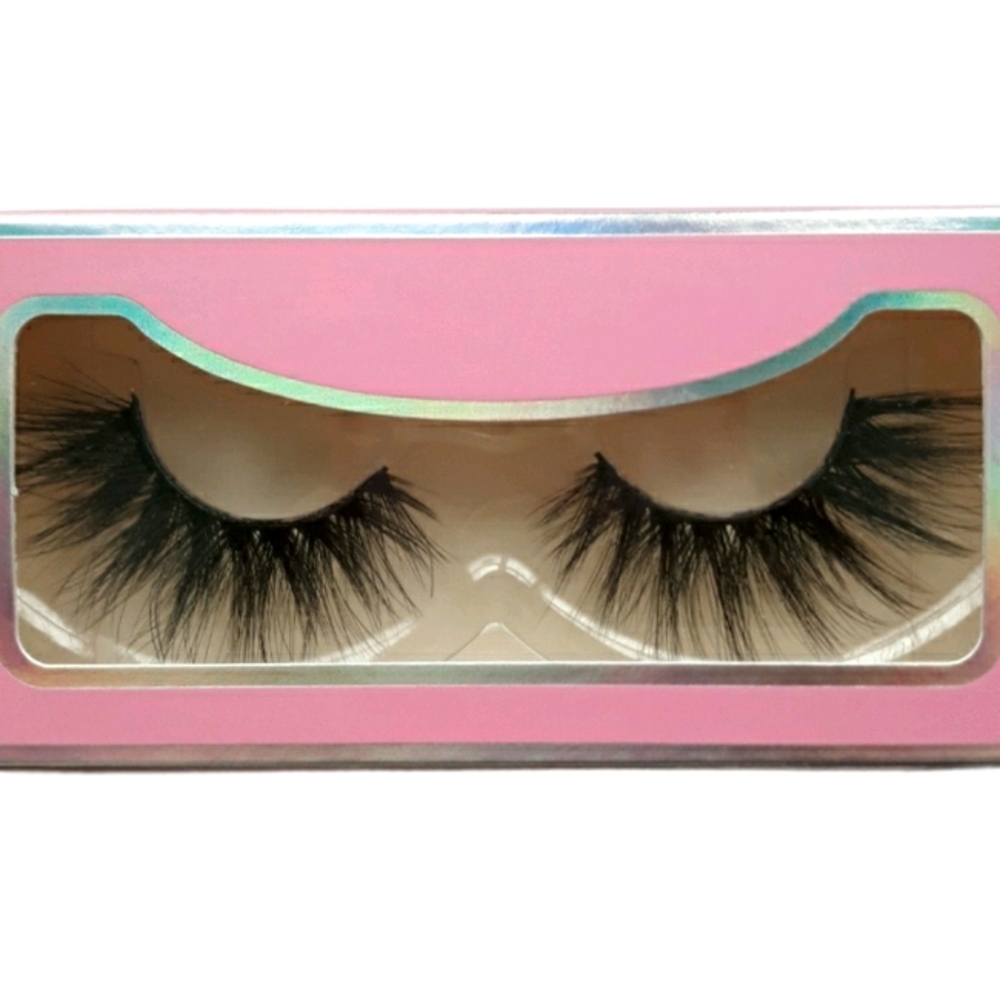 Faux Mink Eyelashes, Applicator and brush